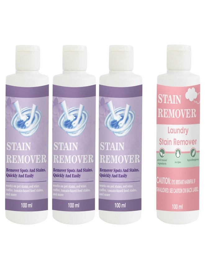 مجموعة مزيل البقع من توفوس، عبوة من 3 قطع باللون البنفسجي ومزيل البقع الوردي | محلول تنظيف متعدد الأسطح للملابس والأقمشة والمفروشات (100 غرام لكل قطعة) - Image 1